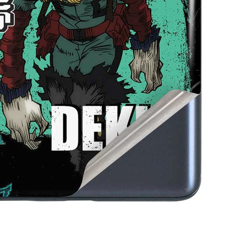 My Hero Academia Dark Deku Season 6 Galaxy S20 Fan Edition Skin